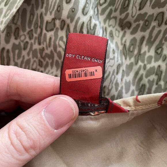 VTG Sundance Wool/Silk Blend Paisley Print Bohemian Cottage Core Skirt Sz 14P - Picture 4 of 7